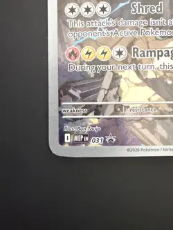 N's Zekrom - 031 (Pokemon Center Exclusive) 031 Me: Mega Evolution Promo Holo - Image 5