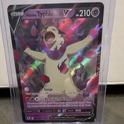 Pokemon TCG Swsh10 Astral Radiance Hisuian Typhlosion V Ultra Rare Holo #052/189 - Image 1