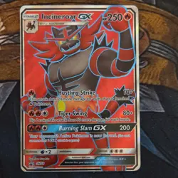 Pokemon Incineroar GX Promo Holo SM38 2017 Stage 2 250 HP Card - Image 1