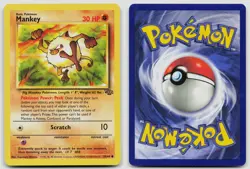 MANKEY 55/64 COMMON JUNGLE POKEMON UNLIMITED LP - Image 3