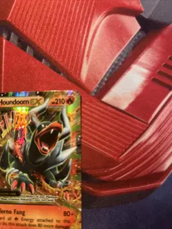 Pokemon Mega M Houndoom EX 22/162 Breakthrough Holo - Image 4
