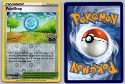 PokeStop Pokemon GO 068/078 Reverse Holo LP - Image 3