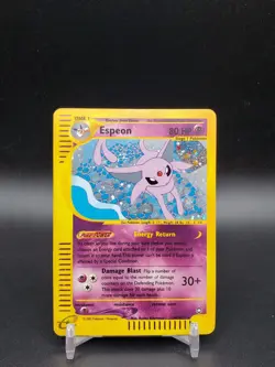 Espeon H9/H32 Aquapolis Holo Rare MP Pokemon Card - Image 1
