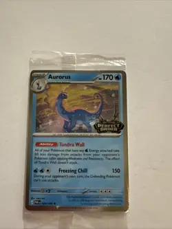 Aurorus 024/088 - Cosmo Holo - Pokemon Perfect Order Stamped Promo - Sealed - Image 1