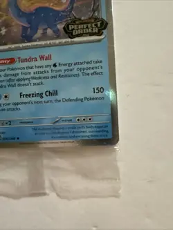 Aurorus 024/088 - Cosmo Holo - Pokemon Perfect Order Stamped Promo - Sealed - Image 4