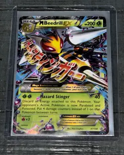POKEMON M Beedrill EX XY158 XY HAZARD STINGER Holo LP - Image 3