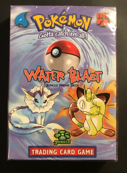 Water Blast Theme Deck 1999 Pokemon WOTC TCG Jungle Card Set Factory Sealed - Image 1