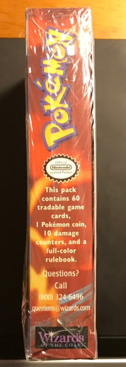 Water Blast Theme Deck 1999 Pokemon WOTC TCG Jungle Card Set Factory Sealed - Image 4