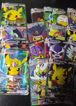 Pokemon Pikachu Cosplay Full Art Custom Cards - Lot Of 30 - Tokens Gifts Fan Art - Image 2