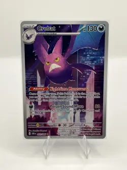 Pokemon Crobat Chaos Rising Illustration Rare 093/086 - Image 1