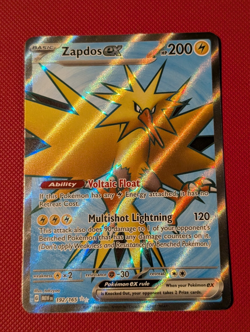 Pokemon TCG - Zapdos ex - 192/165 Full Art - Pokemon 151 - Image 1