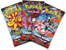 Pokemon TCG: Mega Evolutions Chaos Rising - Triple Blister Pack - New & Sealed - Image 3