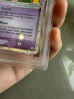 2021 POKEMON CELEBRATIONS CLASSIC COLLECTION #88 MEW EX-HOLO PSA 10 *Small Chip* - Image 4