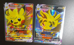 Pikachu Goku Dragon Ball Z/ Cute Cosplay Doujin Holo Demo Promo Cards Collectors - Image 5