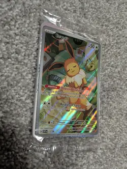 Pokemon TCG Eevee Black Star Promo 173 Prismatic Evolutions Factory Sealed - Image 3