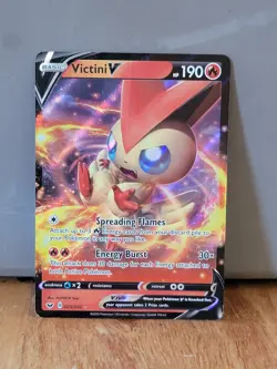Pokemon - Victini V - 025/202 - Sword and Shield - Ultra Rare - Image 1