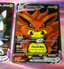 Pikachu Naruto Cosplay Kurama, Rikudo Sennin Cute Doujin Token Cards Collectors - Image 3