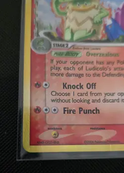 Pokemon TCG Ludicolo (Delta Species) 6/100 Holo Rare Crystal Guardians - Image 2