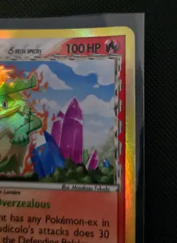 Pokemon TCG Ludicolo (Delta Species) 6/100 Holo Rare Crystal Guardians - Image 4