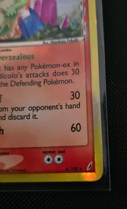Pokemon TCG Ludicolo (Delta Species) 6/100 Holo Rare Crystal Guardians - Image 5