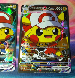 Pikachu Ash KETCHUM + Satoshi Cute Pokemon Trainer Cosplay Doujin Card - Image 3