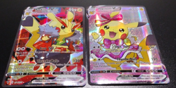 Pikachu Pop & Rock Pokemon Card VMAX ACG V Star Holo Cosplay Token SP - Image 1