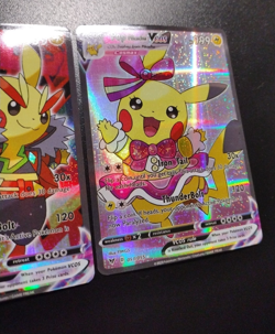 Pikachu Pop & Rock Pokemon Card VMAX ACG V Star Holo Cosplay Token SP - Image 5