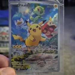 The Pokemon Company Pikachu 027 SV-P Scarlet & Violet Promo Holo ENG 2023 - Image 1