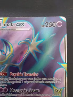 Pokemon Card Lunala GX 141/149 Holo Full Art Ultra Rare, Sun & Moon - Image 4