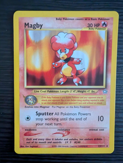 Magby - 23/111 - Pokemon Neo Genesis Unlimited Rare Card WOTC NM - Image 1