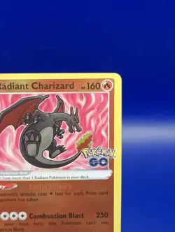 Radiant Charizard 011/078 Pokemon GO Ultra Rare Holo Set Shiny Pokemon Card TCG - Image 5