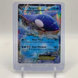 Pokemon TCG Kyogre EX Holo XY41 Black Star Promo Card (LP) - Image 1