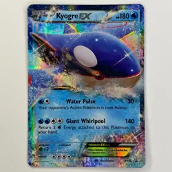 Pokemon TCG Kyogre EX Holo XY41 Black Star Promo Card (LP) - Image 2