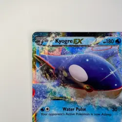 Pokemon TCG Kyogre EX Holo XY41 Black Star Promo Card (LP) - Image 4