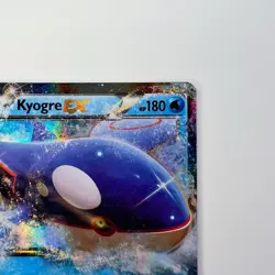 Pokemon TCG Kyogre EX Holo XY41 Black Star Promo Card (LP) - Image 5