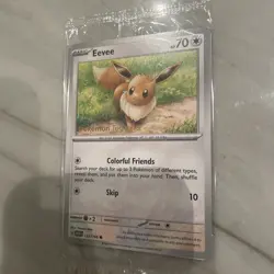 Pokemon Together Eevee Stamped PC Sealed Card Promos 133/165 - Image 1