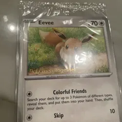 Pokemon Together Eevee Stamped PC Sealed Card Promos 133/165 - Image 3