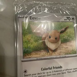 Pokemon Together Eevee Stamped PC Sealed Card Promos 133/165 - Image 4