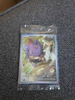 N's Zorua 189 Sv: Scarlet & Violet Promo Cards Holo / Pokemon Center - Image 1