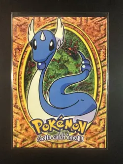 Dratini Dragonair Dragonite E10 E11 E12 Topps Movie Blue Pokemon Cards - Image 4
