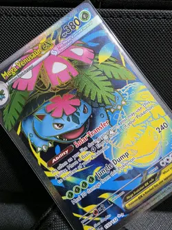 Mega Venusaur EX 155/132 Mega Evolution ENGLISH Pokemon TCG Card NM Ultra Rare - Image 1