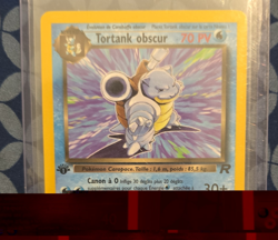 Pokemon WOTC 1st edition Team Rocket Dark Blastoise Rare French Unlimited - Image 1