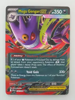 Mega Gengar ex 056/094 Double Rare Phantasmal Flames Pokemon Near Mint 056/094 - Image 1