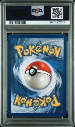 1999 POKEMON FOSSIL 49 HORSEA 1ST EDITION PSA 8 - Image 2