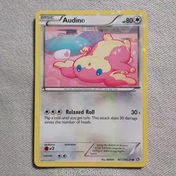 Pokemon Legendary Treasures: Radiant Collection RC17/RC25 Audino - Holo - DMG - Image 1