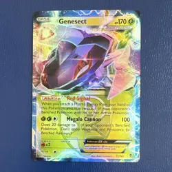 Pokemon TCG Genesect EX Team Plasma Full Art Holo Ultra Rare 11/101 2013 - Image 1