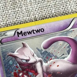 2016 Pokemon XY Black Star Promo Mewtwo XY101 Holo Rare NM - Image 2