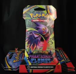 Pokemon: ME02 Phantasmal Flames - Sleeved Booster Pack - Image 1