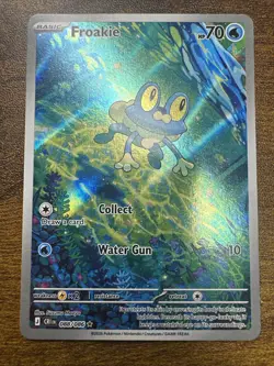 Pokemon TCG Froakie 088/086 ME04: Chaos Rising Rare Illustration Holo (NM) - Image 1