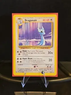 Pokemon TCG Dragonair 22/130 ☆ Rare Base Set Vintage LP - Image 1